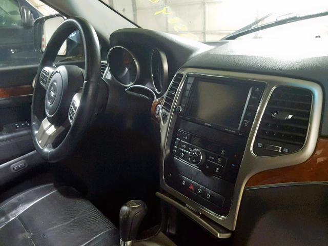 1C4RJFBG5DC578326 - 2013 JEEP GRAND CHER BLACK photo 9