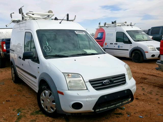 NM0LS7BN2DT141579 - 2013 FORD TRANSIT CO WHITE photo 1