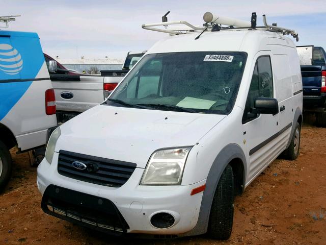 NM0LS7BN2DT141579 - 2013 FORD TRANSIT CO WHITE photo 2