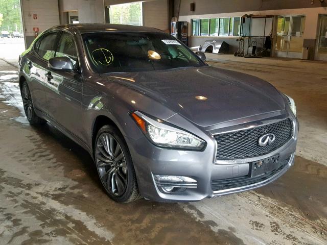 JN1BY1AR9GM270774 - 2016 INFINITI Q70 3.7 SILVER photo 1