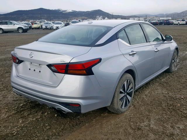 1N4BL4EV3KC194820 - 2019 NISSAN ALTIMA SL SILVER photo 4