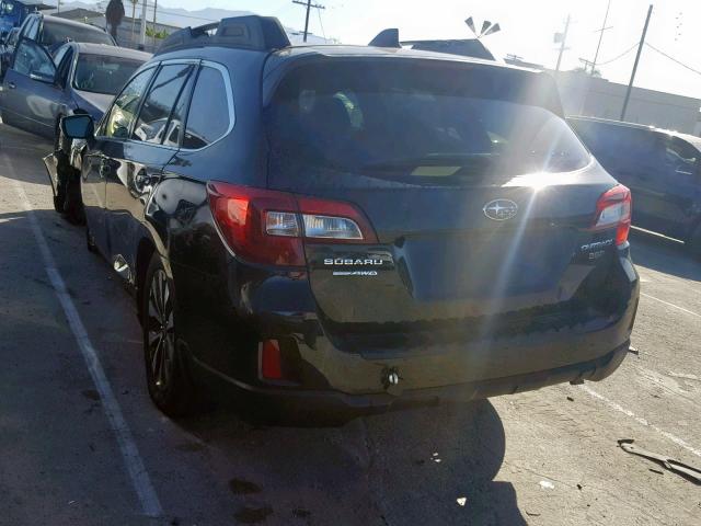 4S4BSENC3G3233488 - 2016 SUBARU OUTBACK 3. BLACK photo 3