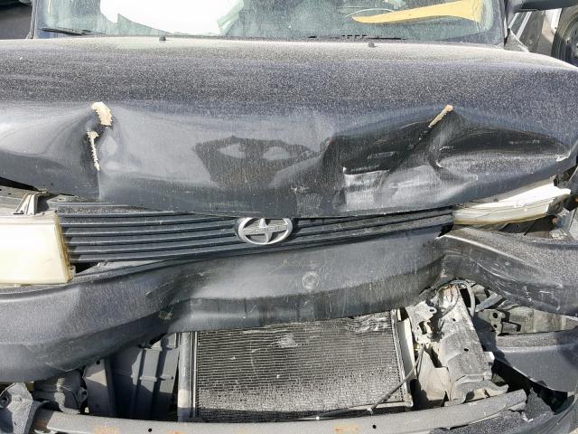 JTLKT324X50176809 - 2005 TOYOTA SCION XB 黑色 照片 7