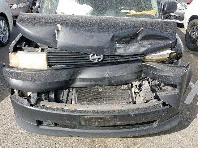 JTLKT324X50176809 - 2005 TOYOTA SCION XB 黑色 照片 9