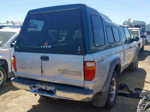 4F4ZR17E71TM29650 - 2001 MAZDA B4000 CAB GRAY photo 4