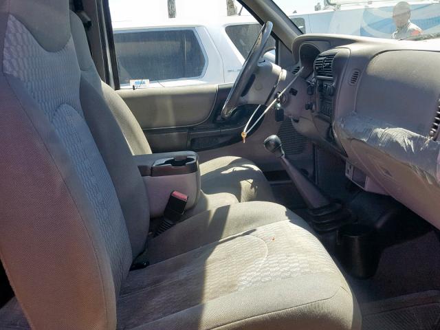 4F4ZR17E71TM29650 - 2001 MAZDA B4000 CAB GRAY photo 5