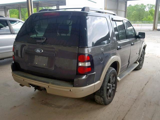 1FMEU74E86UB29058 - 2006 FORD EXPLORER E GRAY photo 4