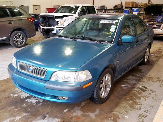 YV1VS29511F622013 - 2001 VOLVO S40 1.9T TURQUOISE photo 2