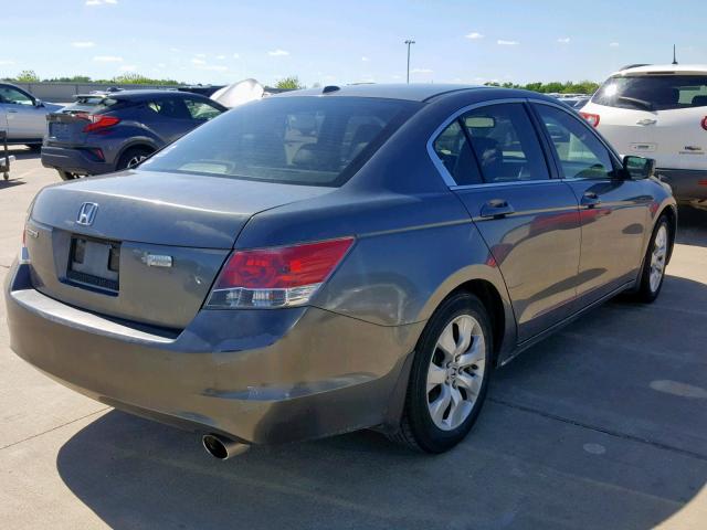 JHMCP26848C036655 - 2008 HONDA ACCORD EXL GRAY photo 4