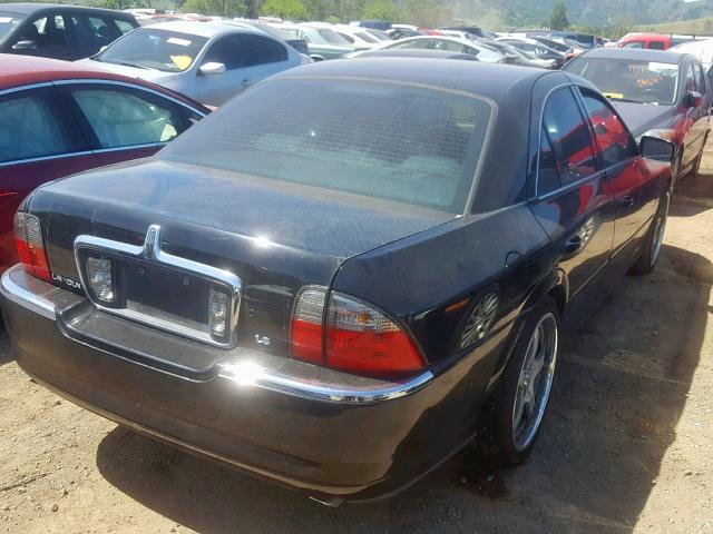 1LNHM86S95Y630604 - 2005 LINCOLN LS BLACK photo 4