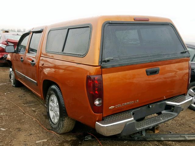 1GCCS136648193243 - 2004 CHEVROLET COLORADO ORANGE photo 3