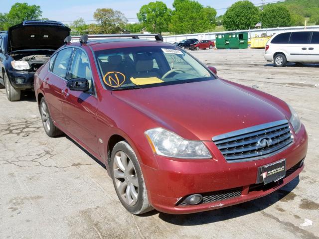 JNKAY01F56M260846 - 2006 INFINITI M35 BASE RED photo 1