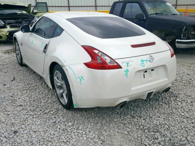 JN1AZ4EH6BM554013 - 2011 NISSAN 370Z BASE WHITE photo 3