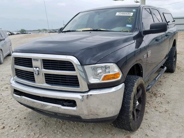 3D7TT2CT8BG544787 - 2011 DODGE RAM 2500 BLACK photo 2