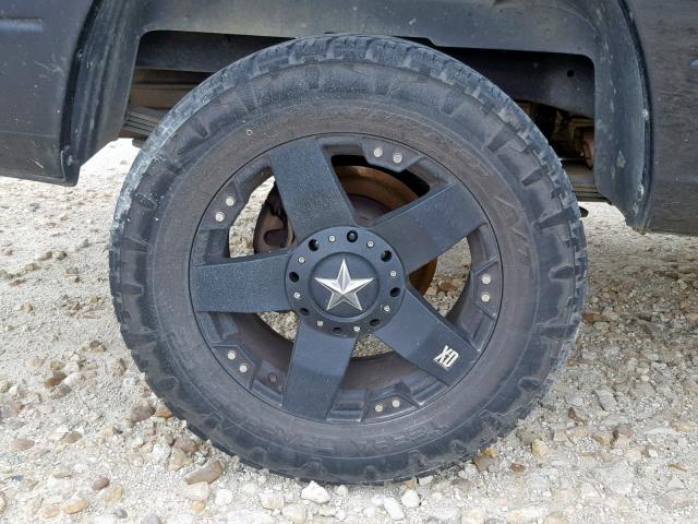 3D7TT2CT8BG544787 - 2011 DODGE RAM 2500 BLACK photo 9