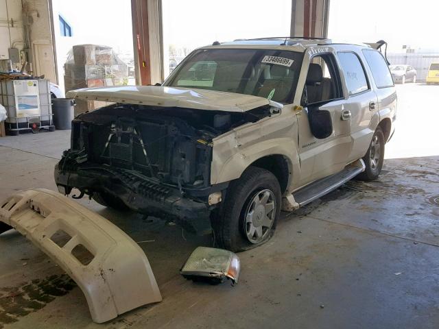 1GYEK63N64R227571 - 2004 CADILLAC ESCALADE L WHITE photo 2