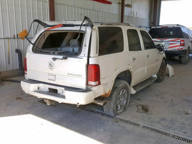 1GYEK63N64R227571 - 2004 CADILLAC ESCALADE L WHITE photo 4