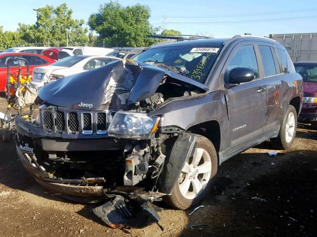 1C4NJDBB1GD661872 - 2016 JEEP COMPASS SP GRAY photo 2