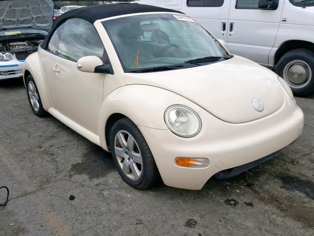 3VWCK21Y63M318212 - 2003 VOLKSWAGEN NEW BEETLE Sarı foto 1