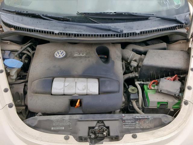 3VWCK21Y63M318212 - 2003 VOLKSWAGEN NEW BEETLE Sarı foto 7