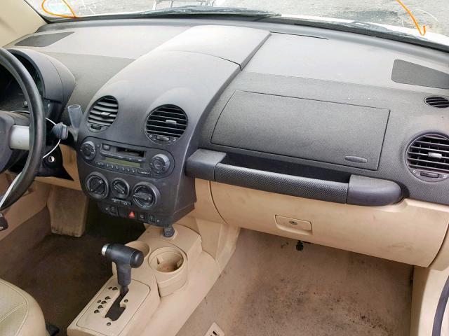 3VWCK21Y63M318212 - 2003 VOLKSWAGEN NEW BEETLE Sarı foto 9