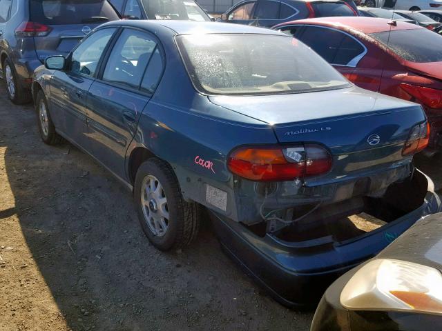 1G1NE52J8X6106058 - 1999 CHEVROLET MALIBU LS 绿色 照片 3