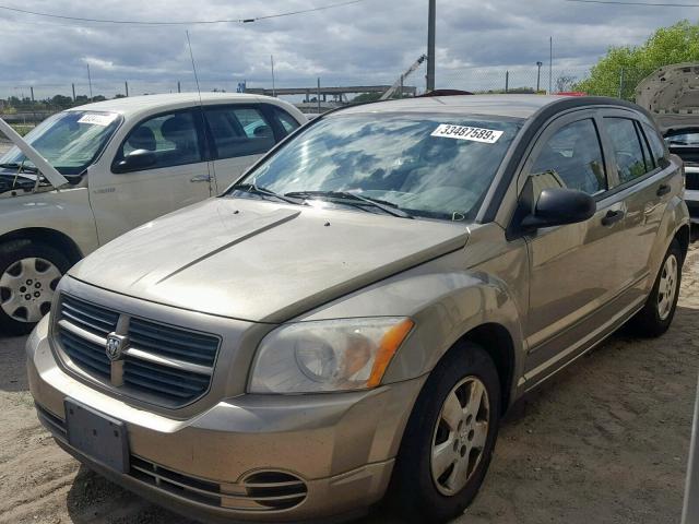 1B3HB28B38D586486 - 2008 DODGE CALIBER GOLD photo 2