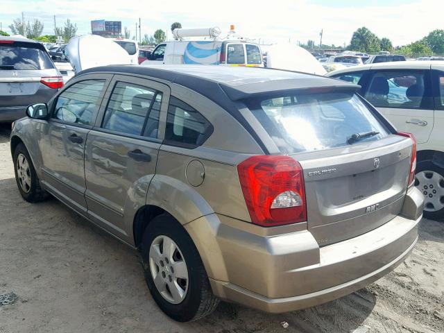 1B3HB28B38D586486 - 2008 DODGE CALIBER GOLD photo 3