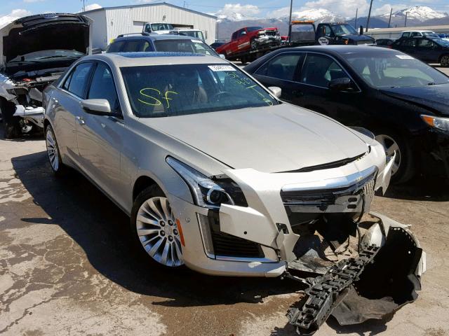 1G6AS5S35F0128913 - 2015 CADILLAC CTS PERFOR TAN photo 1