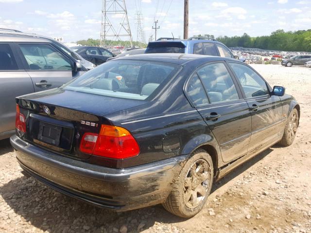 WBAAV33481FU96215 - 2001 BMW 325 I BLACK photo 4