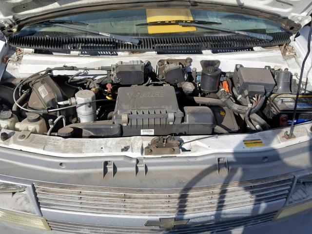 1GCDL19X44B116259 - 2004 CHEVROLET ASTRO WHITE photo 7