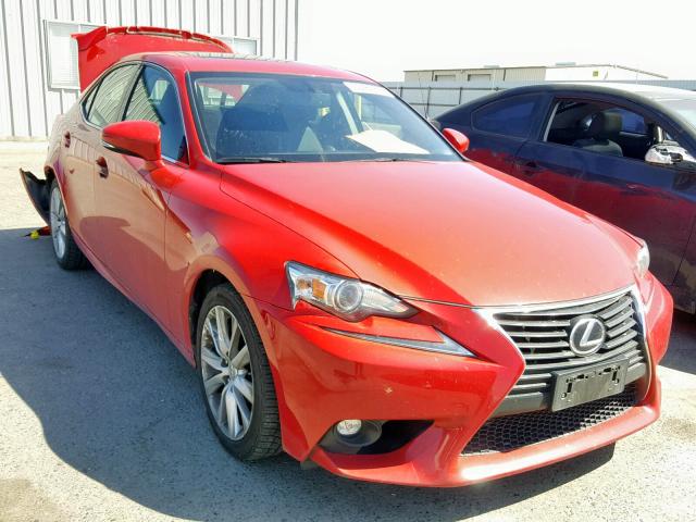 JTHBA1D26G5006405 - 2016 LEXUS IS 200T RED photo 1