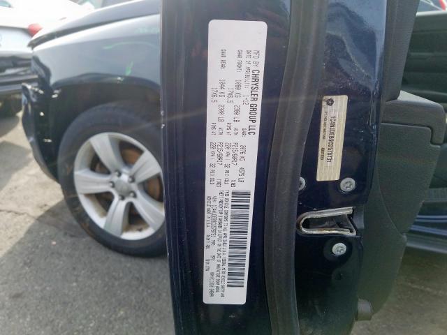 1C4NJDEB9CD578731 - 2012 JEEP COMPASS LATITUDE  photo 10