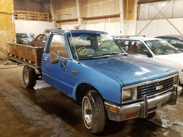 J8ZBR14S9C8206626 - 1982 CHEVROLET LUV BLUE photo 1