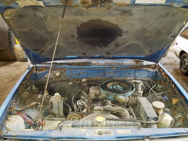 J8ZBR14S9C8206626 - 1982 CHEVROLET LUV BLUE photo 7