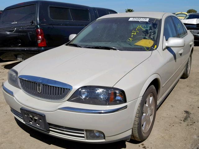 1LNHM86S24Y624738 - 2004 LINCOLN LS WHITE photo 2