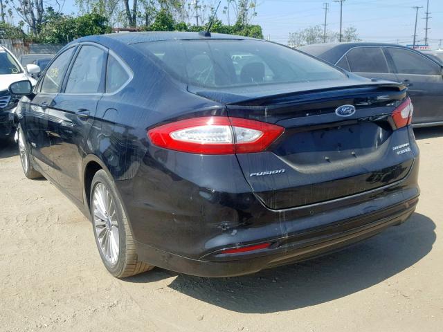 3FA6P0RU8ER208801 - 2014 FORD FUSION TIT BLACK photo 3