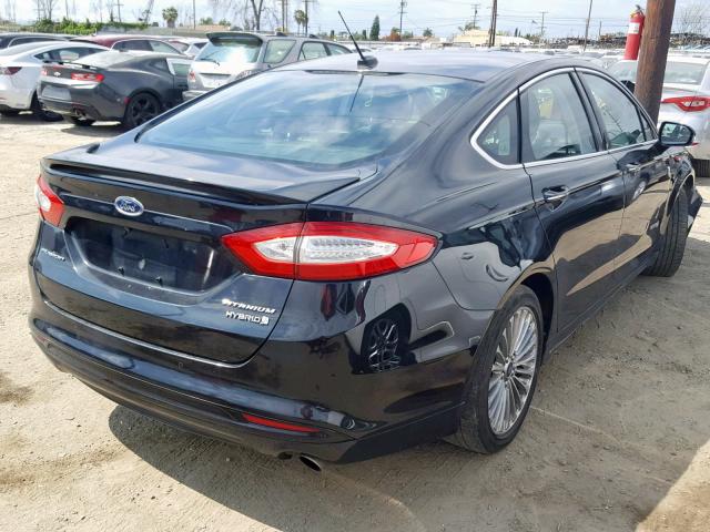 3FA6P0RU8ER208801 - 2014 FORD FUSION TIT BLACK photo 4