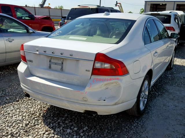 YV1982AS7A1121870 - 2010 VOLVO S80 3.2 WHITE photo 4