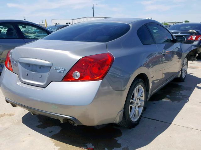 1N4BL24E28C102692 - 2008 NISSAN ALTIMA 3.5 GRAY photo 4