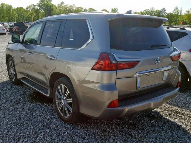 JTJHY7AX2G4211796 - 2016 LEXUS LX 570 BROWN photo 3