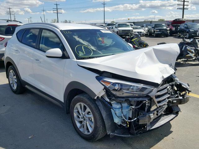 KM8J3CA43GU256985 - 2016 HYUNDAI TUCSON LIM WHITE photo 1