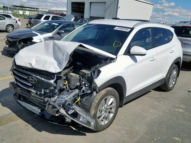 KM8J3CA43GU256985 - 2016 HYUNDAI TUCSON LIM WHITE photo 2