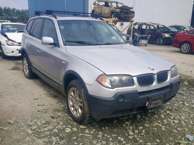 WBXPA73445WA78455 - 2005 BMW X3 2.5I SILVER photo 1