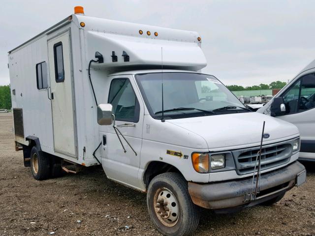 1FDXE45S9YHB59948 - 2000 FORD E450 WHITE photo 1