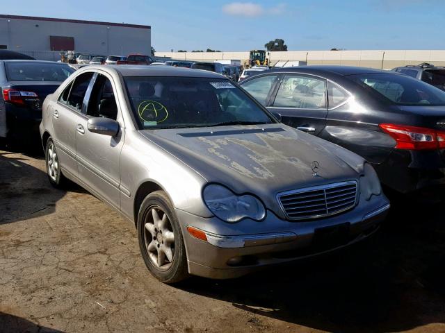 WDBRF61J53F354984 - 2003 MERCEDES-BENZ C 240 SILVER photo 1