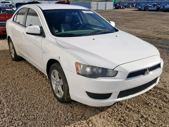 JA3AU26U68U035059 - 2008 MITSUBISHI LANCER ES WHITE photo 1