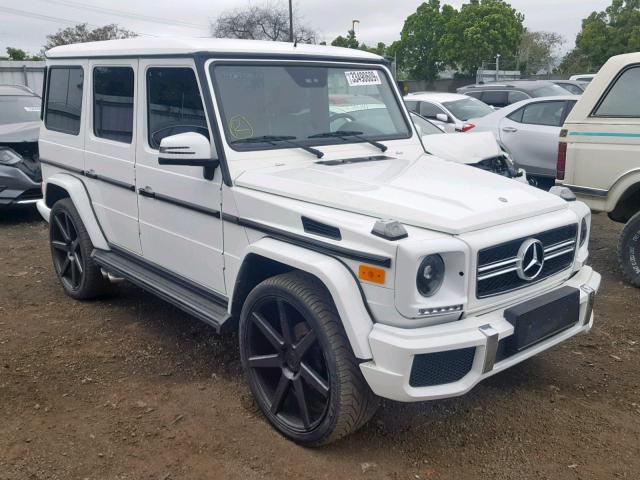 WDCYR49E73X135481 - 2003 MERCEDES-BENZ G 500 WHITE photo 1