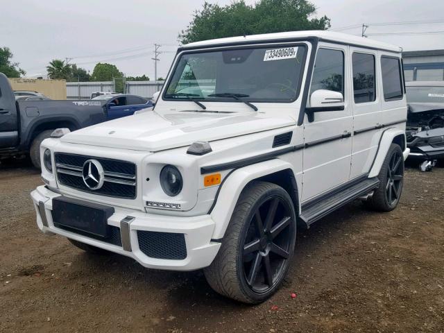 WDCYR49E73X135481 - 2003 MERCEDES-BENZ G 500 WHITE photo 2