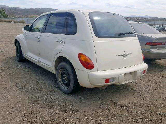 3C4FY48B04T245129 - 2004 CHRYSLER PT CRUISER WHITE photo 3